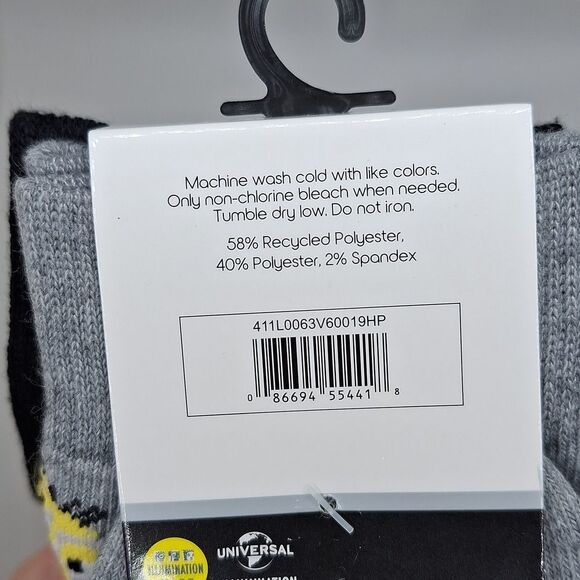 The minions movie crew socks I've git this 2 pair bundle - Picture 4 of 5